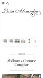 Mobile Screenshot of luisaalexandra.com
