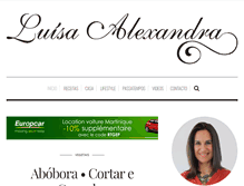 Tablet Screenshot of luisaalexandra.com